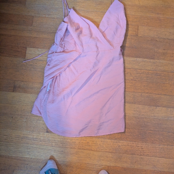 Pink Wrap Shirt - Picture 3 of 6